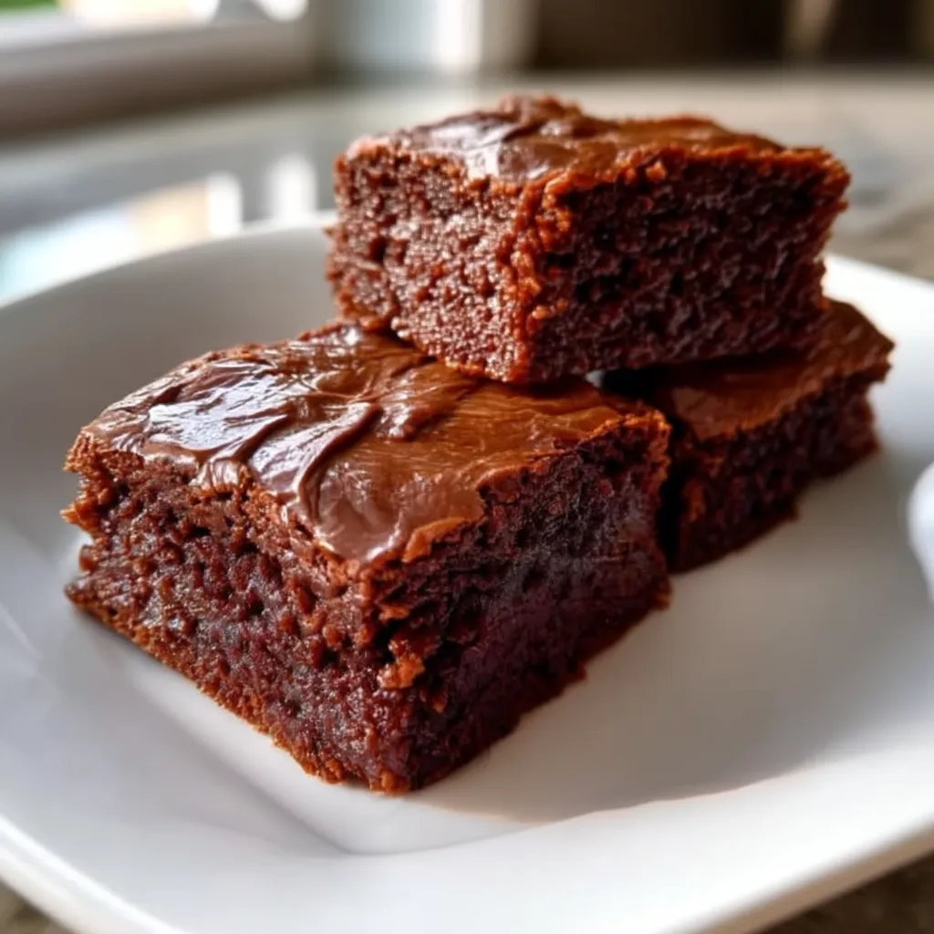 4-Ingredient Cottage Cheese Protein Brownies (Fudgy, Healthy & High-Protein!) 11 4-Ingredient Cottage Cheese Protein Brownies
