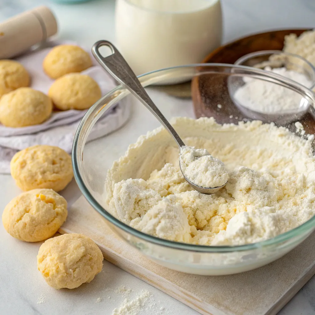5-Minute Fluffy Cottage Cheese Biscuits