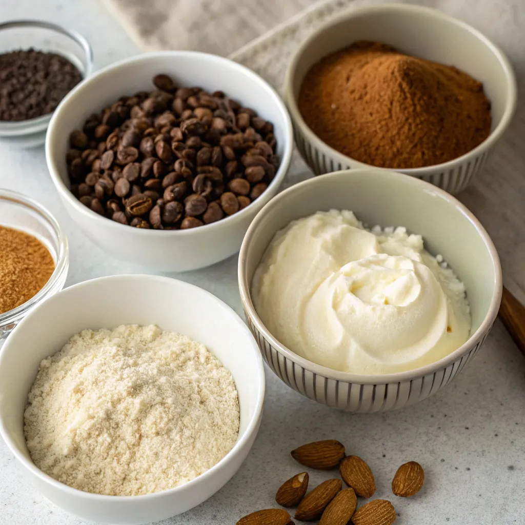 Almond Flour Coffee Yogurt Cake