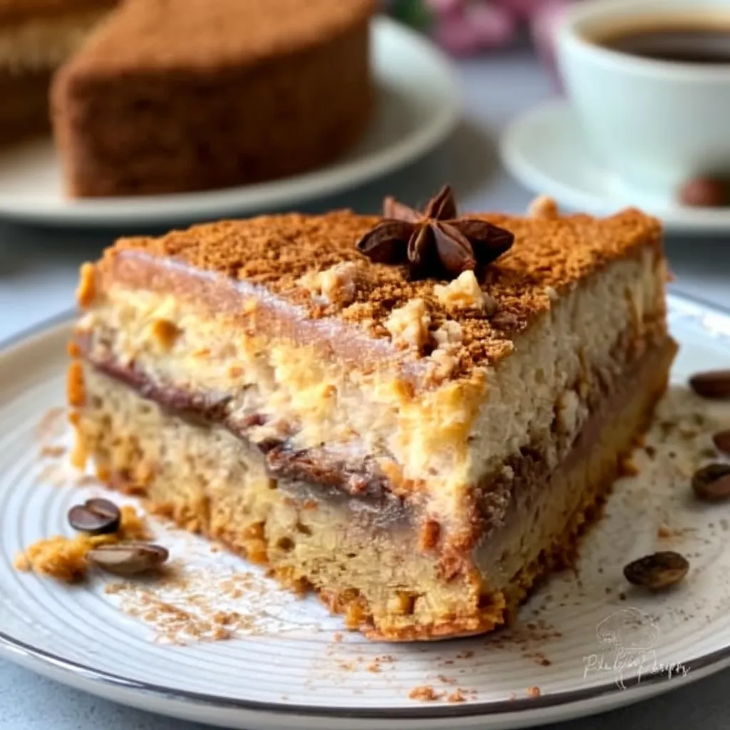 Almond Flour Coffee Yogurt Cake