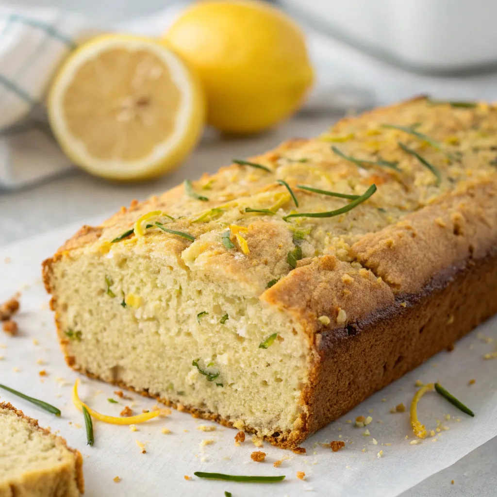 Almond Flour Lemon Zucchini Bread 13 Almond Flour Lemon Zucchini Bread