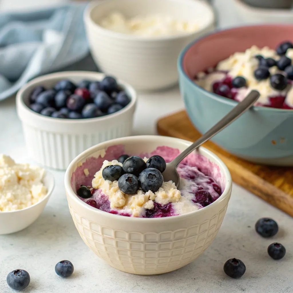 Baked Blueberry Cottage Cheese Breakfast Bowls – High-Protein & Kid-Friendly 10 Baked Blueberry Cottage Cheese Breakfast Bowls