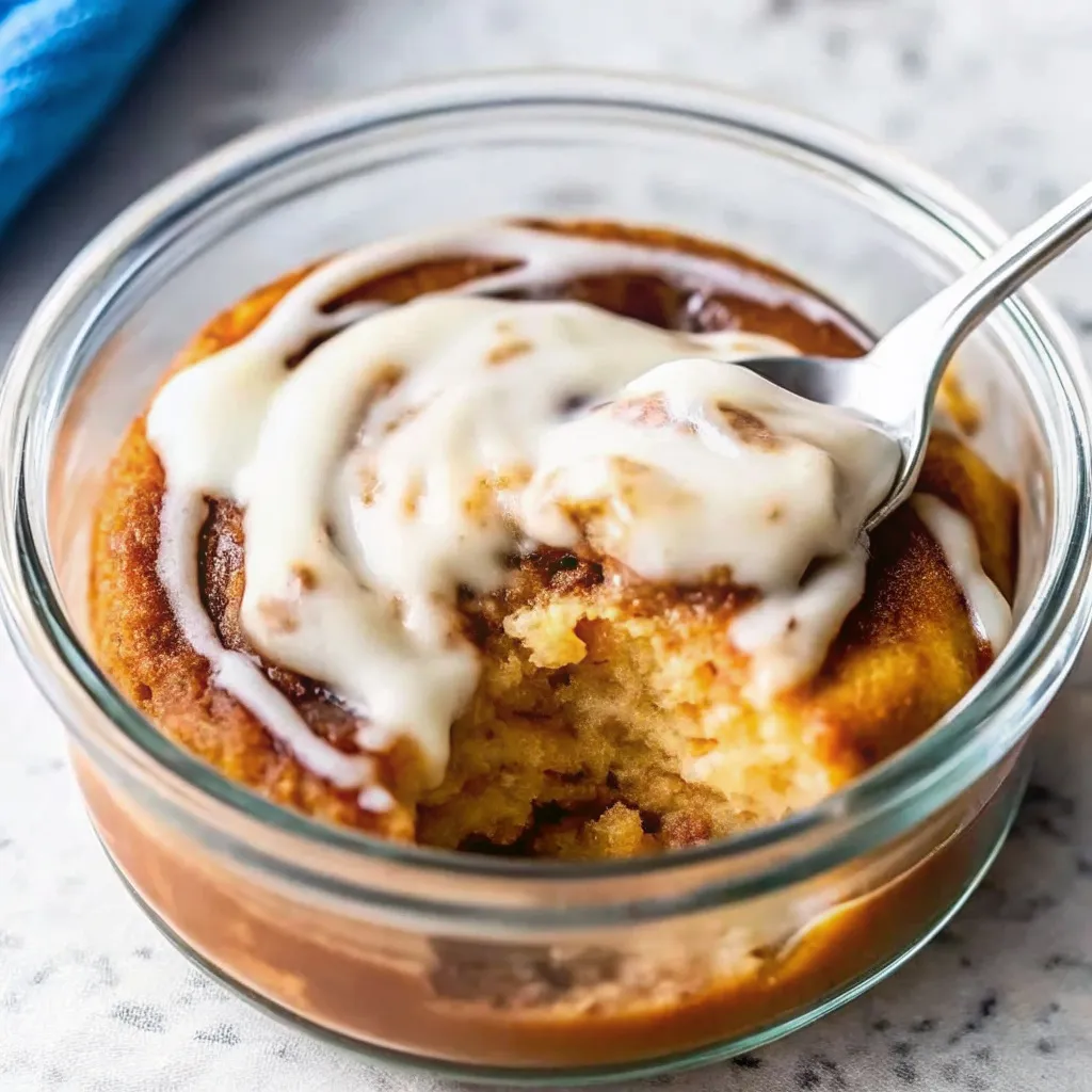 Cinnamon Roll Pancake Bowl with Cottage Cheese 11 Cinnamon Roll Pancake Bowl with Cottage Cheese