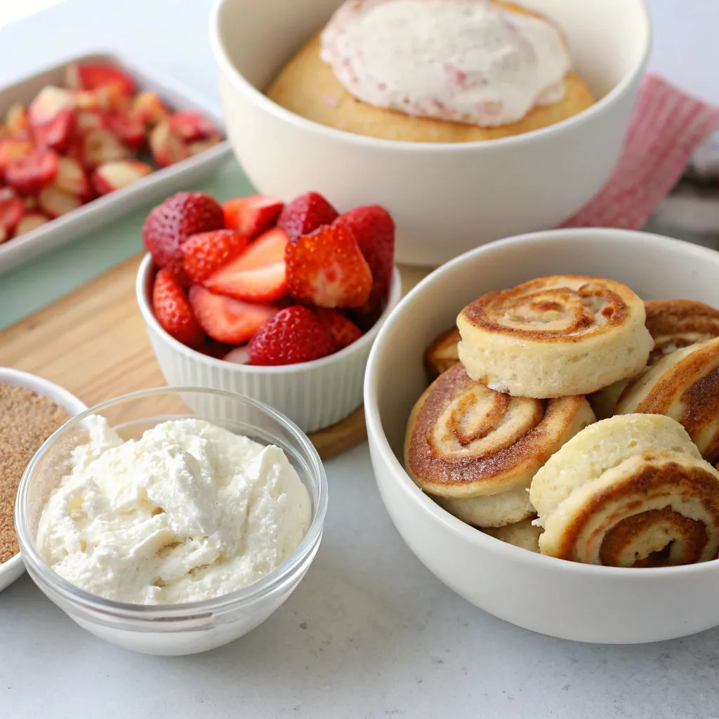 Cinnamon Roll Pancake Bowl with Cottage Cheese 9 Cinnamon Roll Pancake Bowl with Cottage Cheese