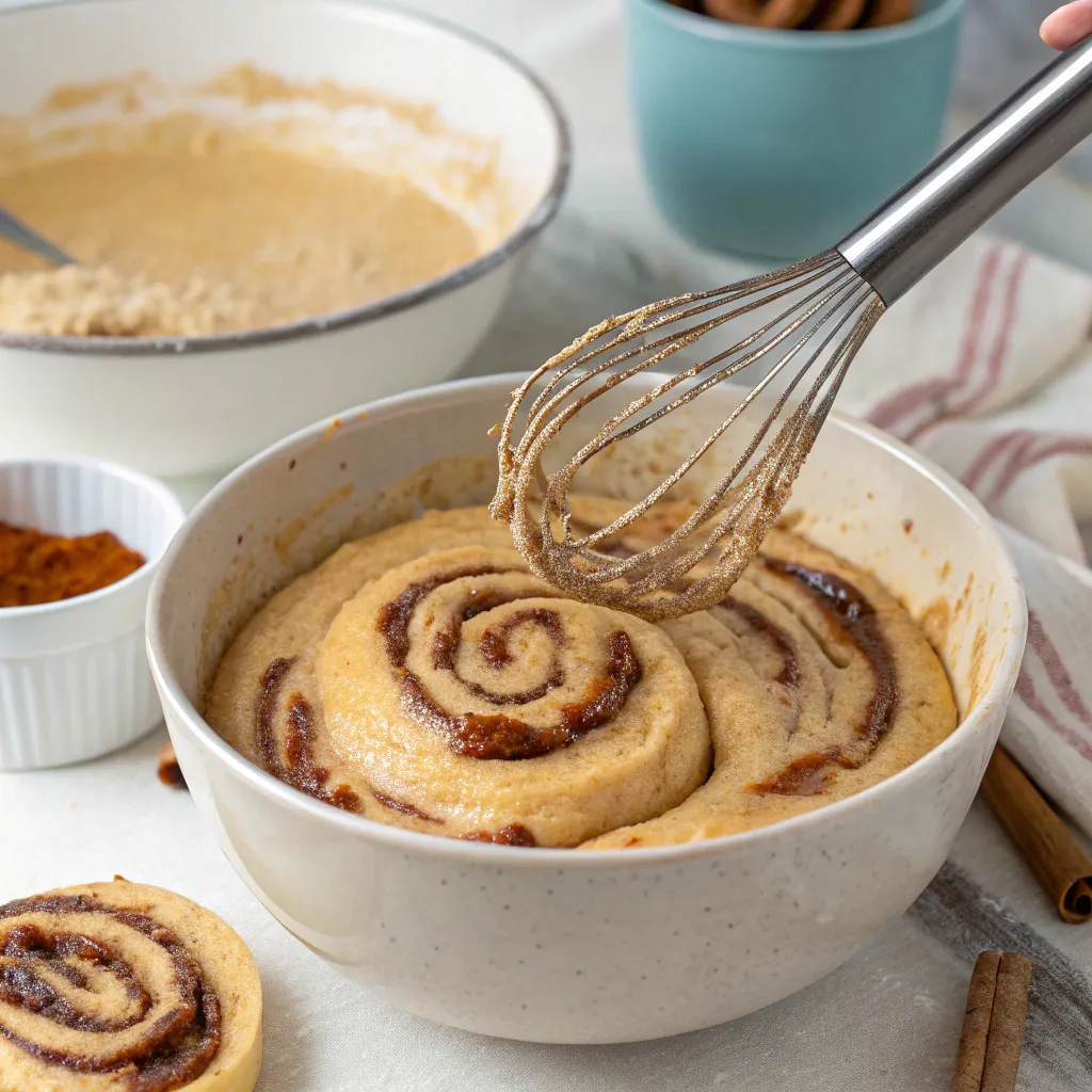 Cinnamon Roll Pancake Bowl with Cottage Cheese 10 Cinnamon Roll Pancake Bowl with Cottage Cheese