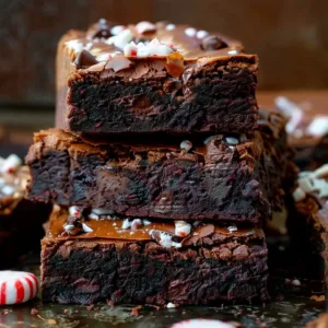 Classic Peppermint Brownies