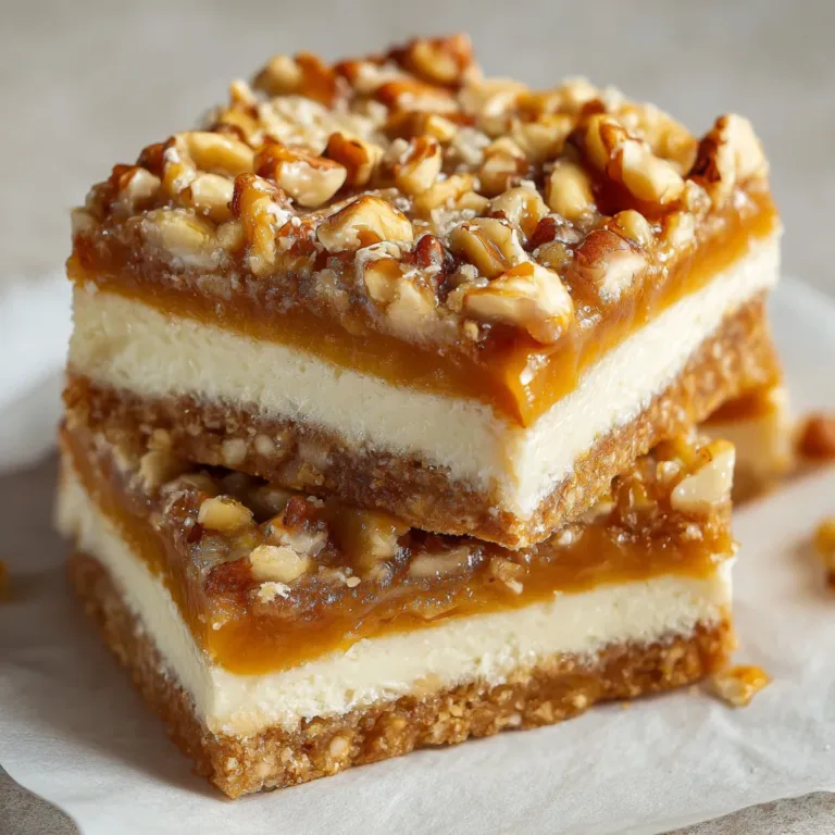 Creamy Caramel Nutty White Fudge Squares