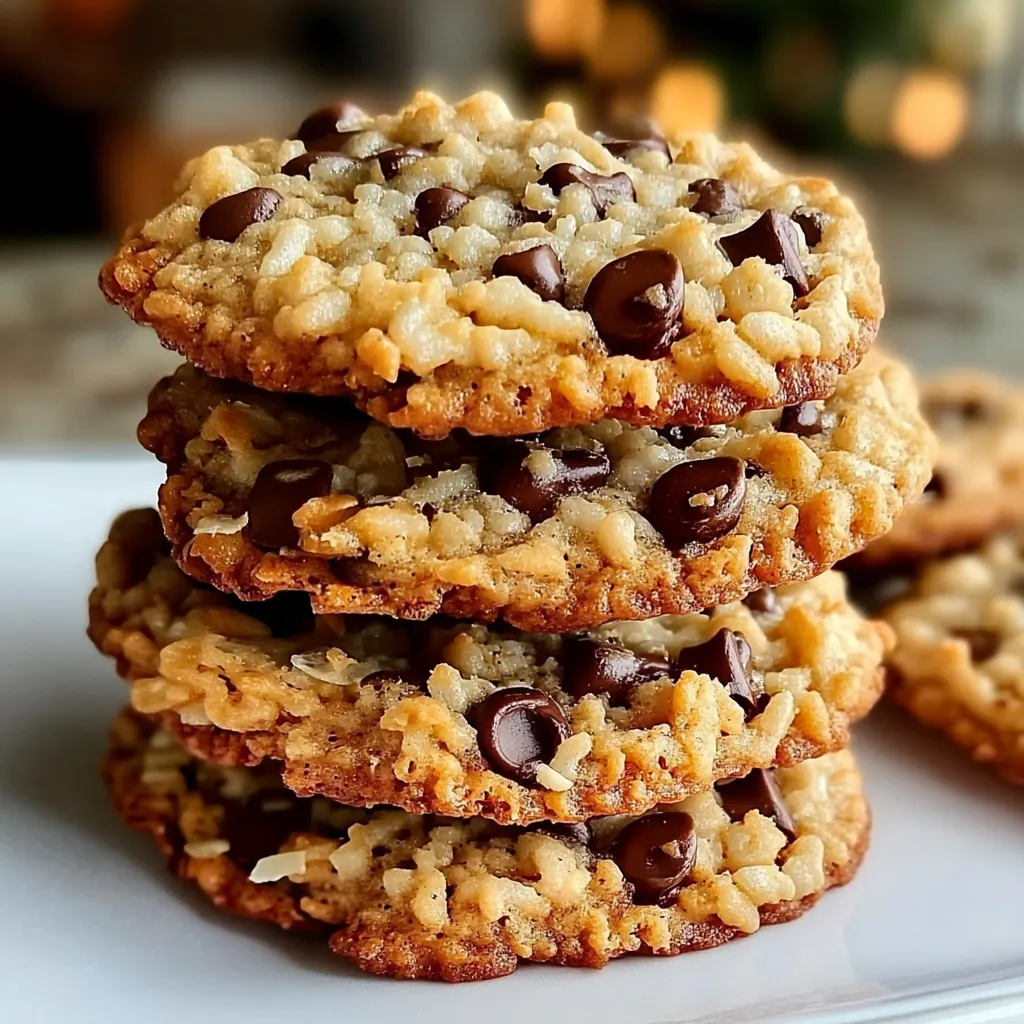 Crispy Rice Krispie Chocolate Chip Cookies (The Ultimate Sweet Crunch!) 11 Crispy Rice Krispie Chocolate Chip Cookies