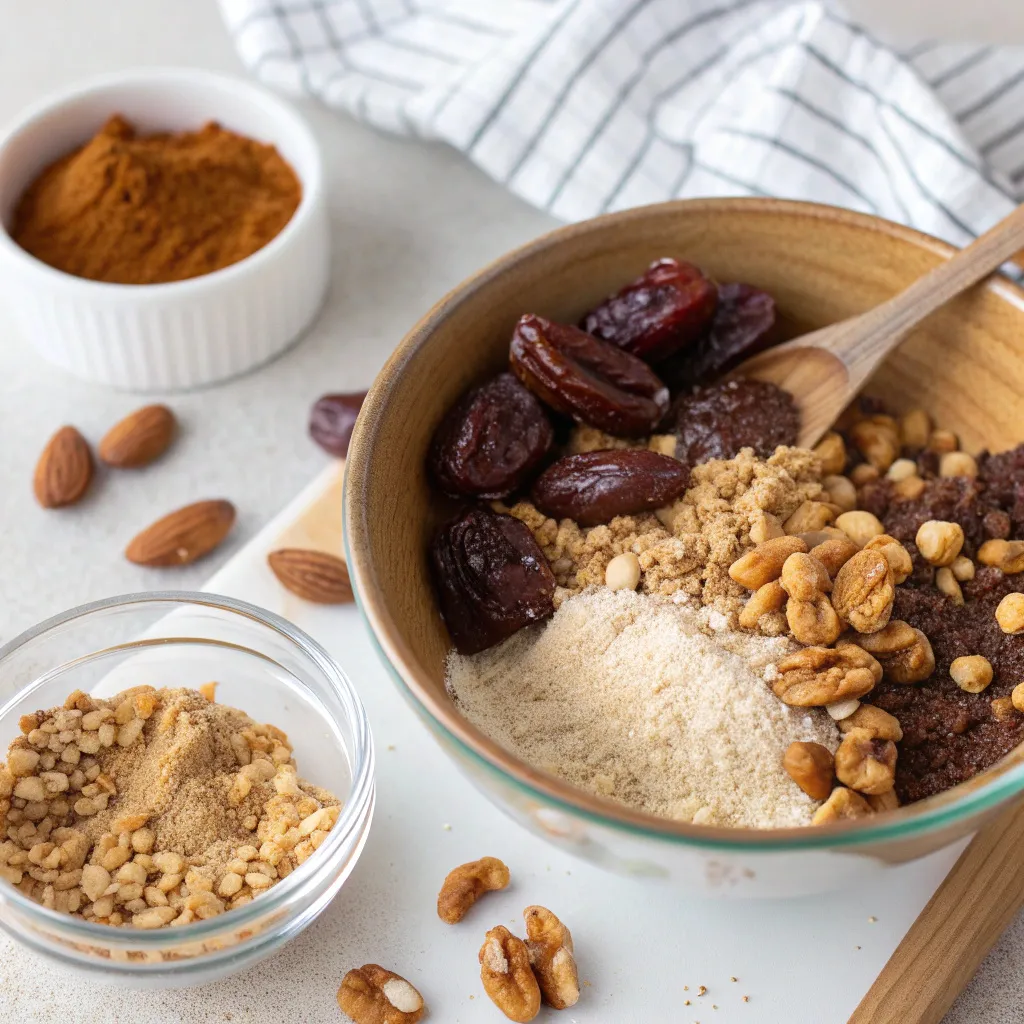 No-Bake Date Nut Energy Bars