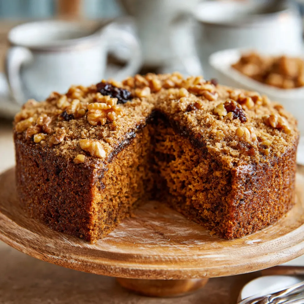 The Best Rich Espresso and Date Cake with Crunchy Walnuts (Moist, Sweet & Bakery-Worthy!) 11 Espresso and Date Cake with Crunchy Walnuts