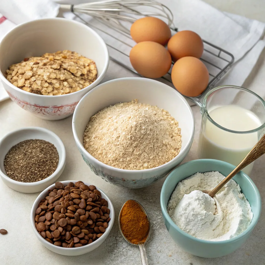 Flaxseed Oatmeal Cake