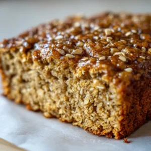 Flaxseed Oatmeal Cake