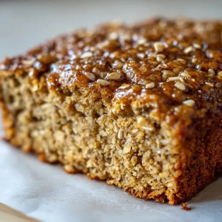 Flaxseed Oatmeal Cake