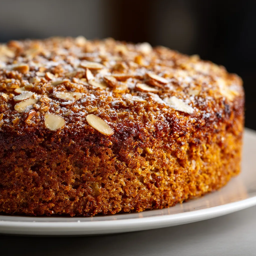 Flaxseed Oatmeal Cake