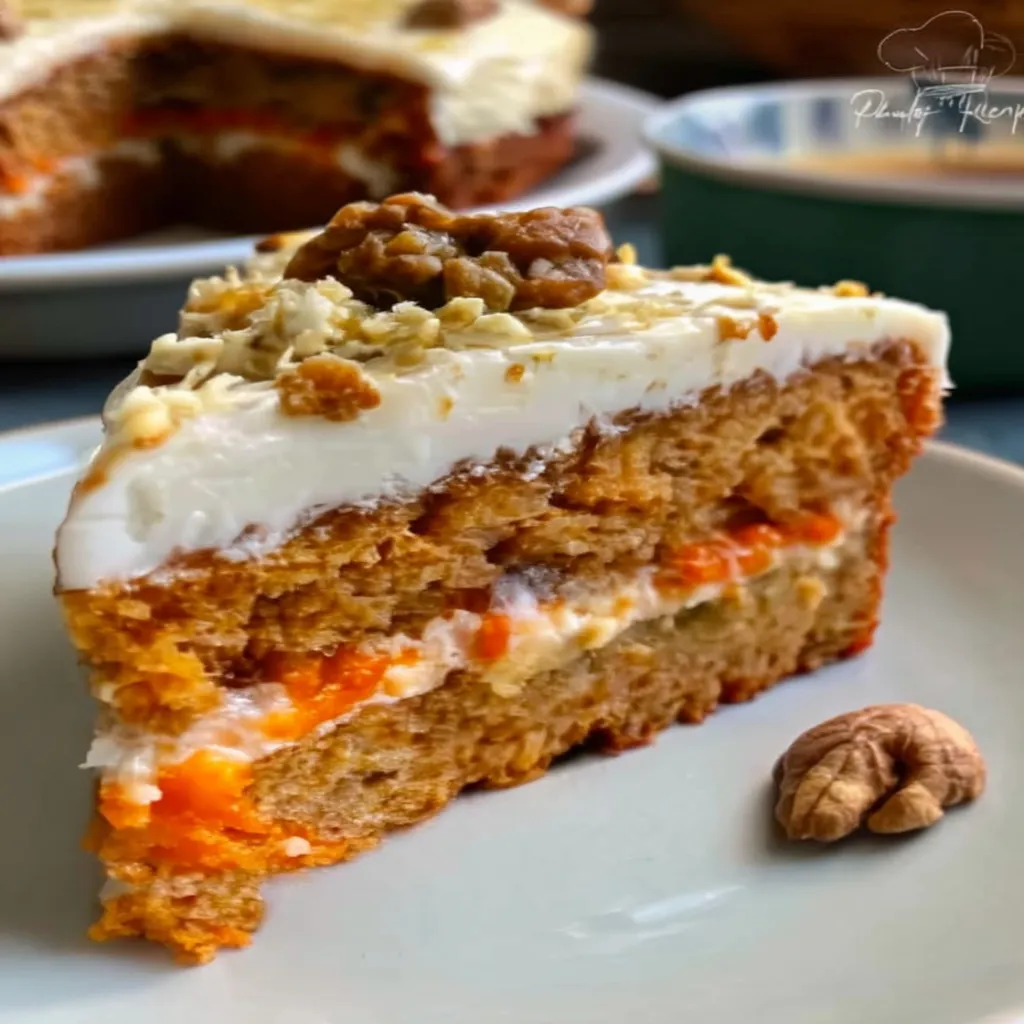 Flourless Carrot Cake Greek Yogurt Cake
