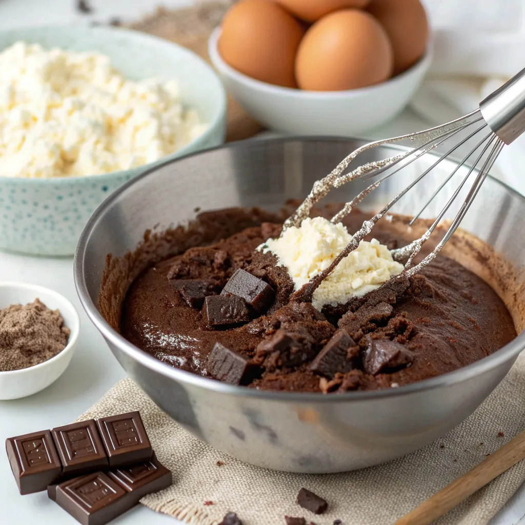 Flourless Chocolate Cake with Cottage Cheese