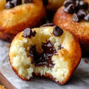Healthy Greek Yogurt Peanut Butter Chocolate Chip Donut Cake Bites