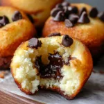 Healthy Greek Yogurt Peanut Butter Chocolate Chip Donut Cake Bites