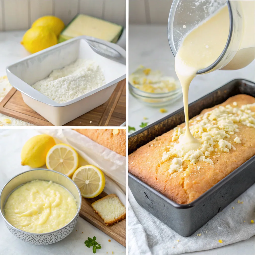 Lemon Cottage Cheese Loaf Cake