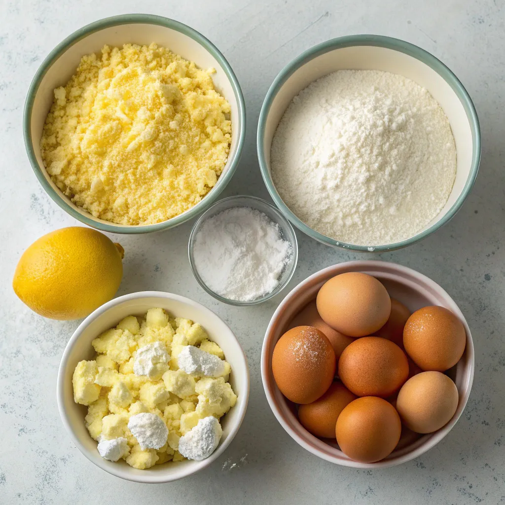 Lemon Cottage Cheese Loaf Cake