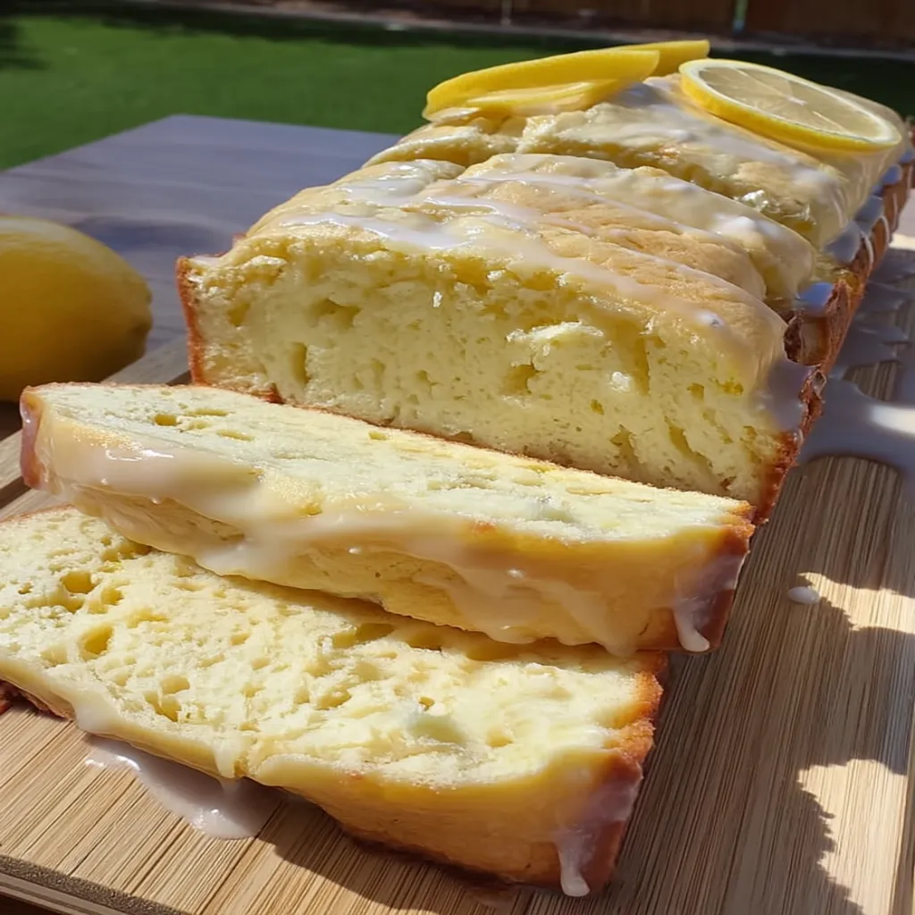 Lemon Cottage Cheese Loaf Cake