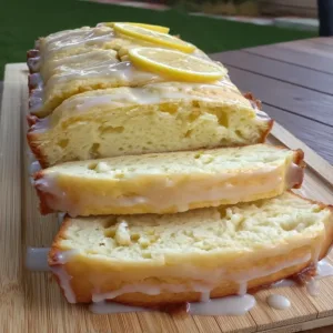 Lemon Cottage Cheese Loaf Cake