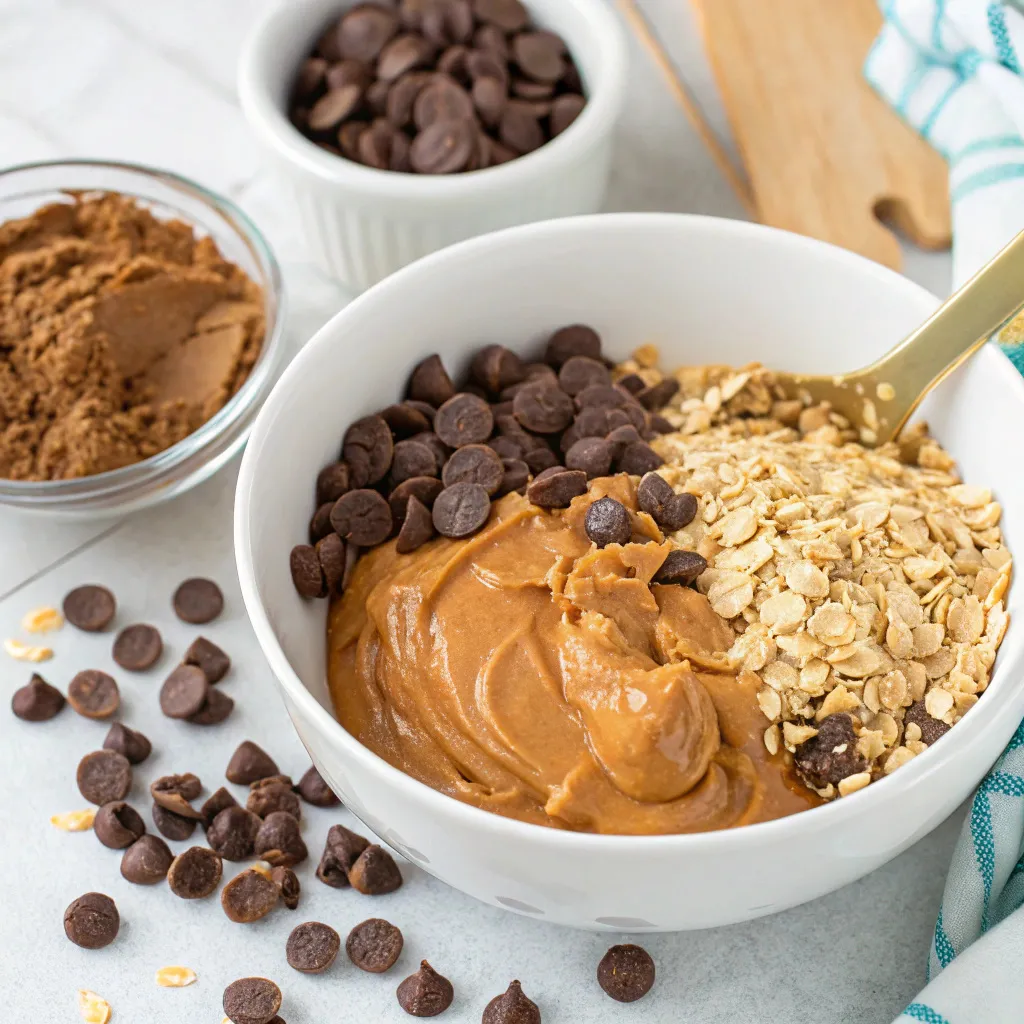 Peanut Butter Chocolate Clusters