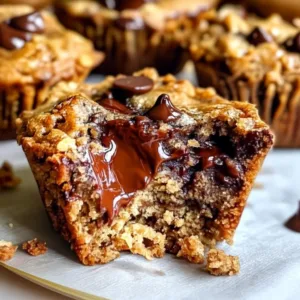 Peanut Butter Greek Yogurt Banana Bread Cookie Muffin Cups