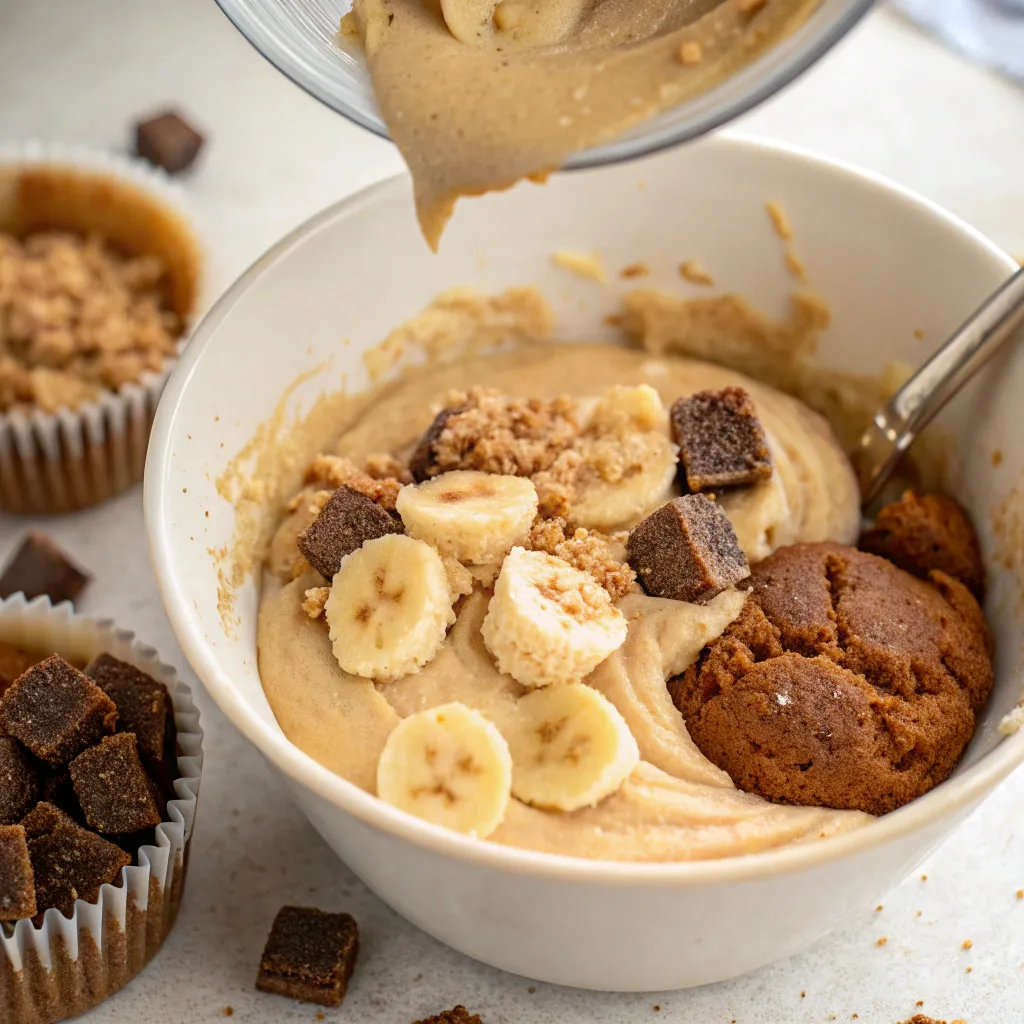 Healthy Peanut Butter Greek Yogurt Banana Bread Cookie Muffin Cups 10 Peanut Butter Greek Yogurt Banana Bread Cookie Muffin Cups