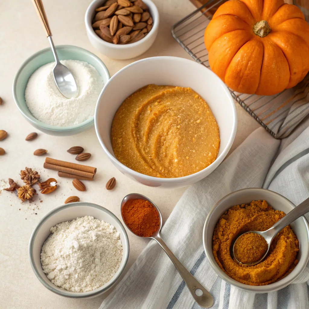 These Pumpkin Almond Cookies