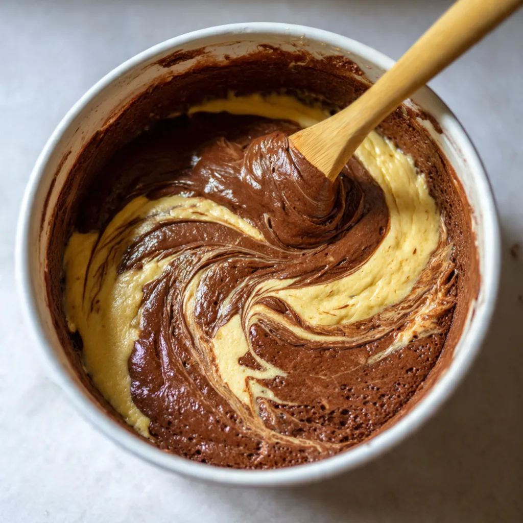 The Ultimate Rich Chocolate and Vanilla Marble Cake (Fluffy & Moist!) 10 chocolate and vanilla marble cake