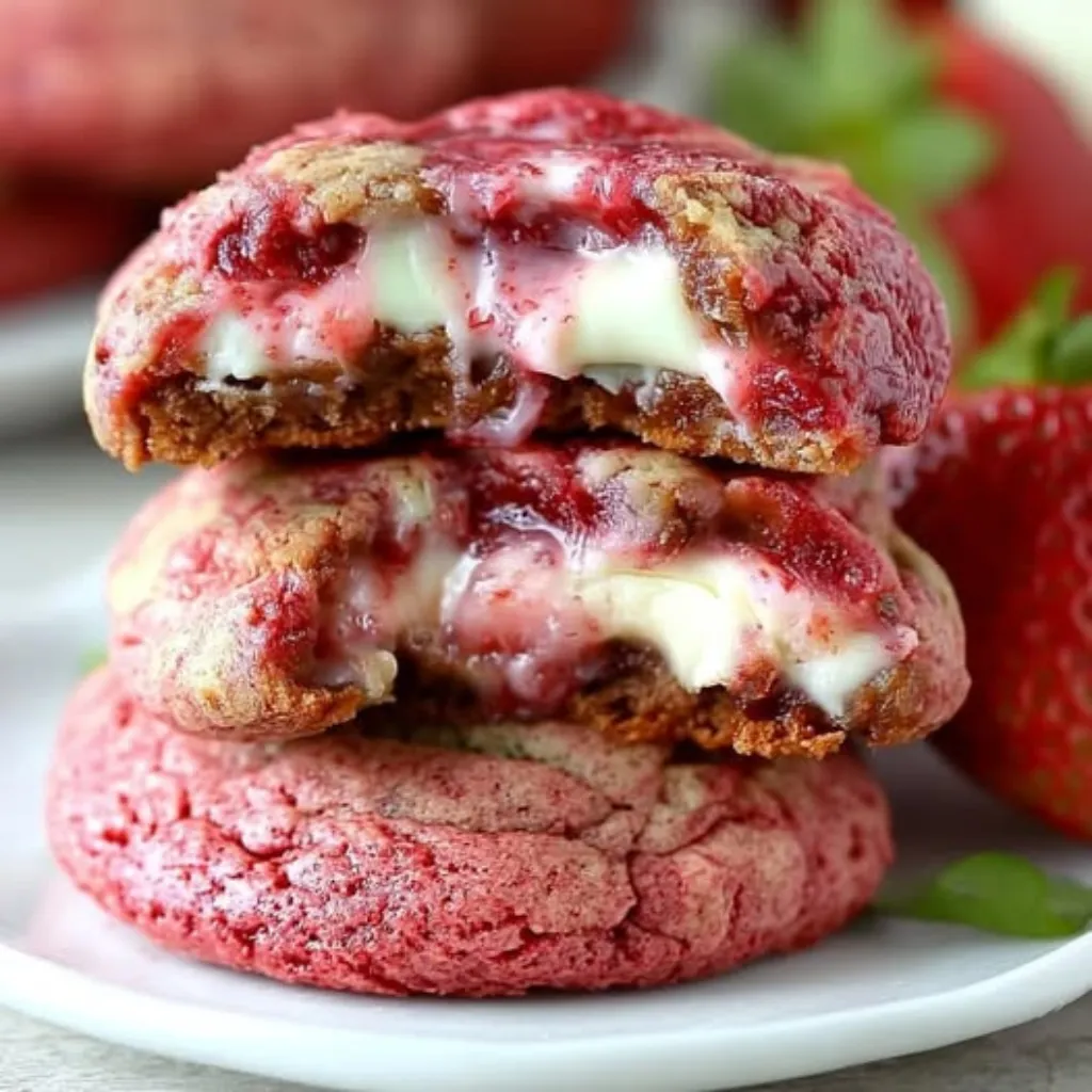 Strawberry Cheesecake Cookies Recipe