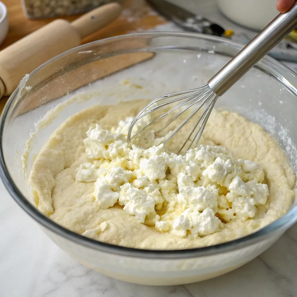 3-Ingredient Cottage Cheese Pizza Crust