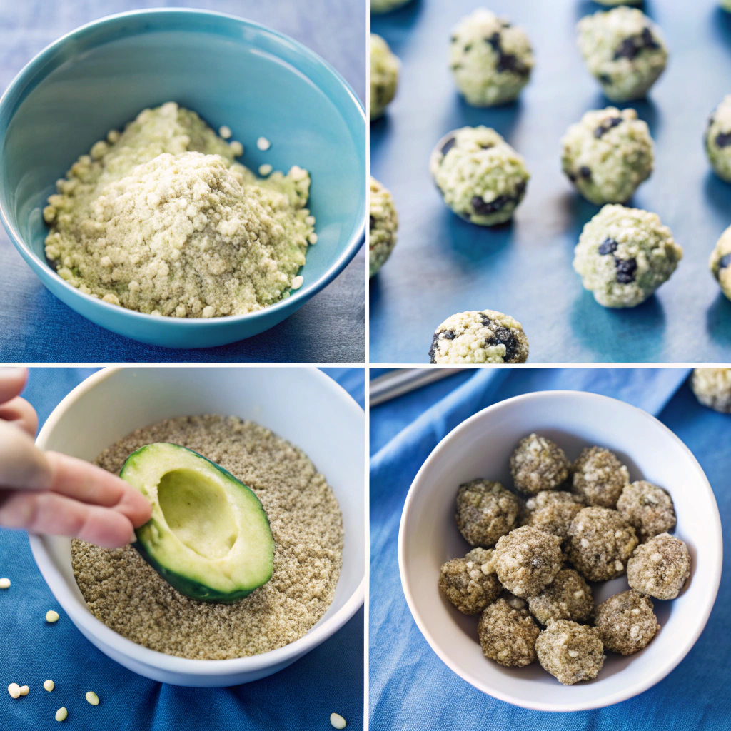 Nutritious Avocado Quinoa Snack Bites