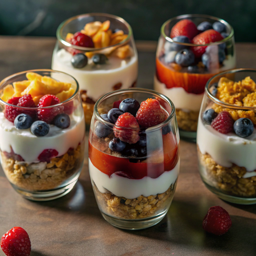 Quick and Easy Fruit and Yogurt Parfaits for Kids