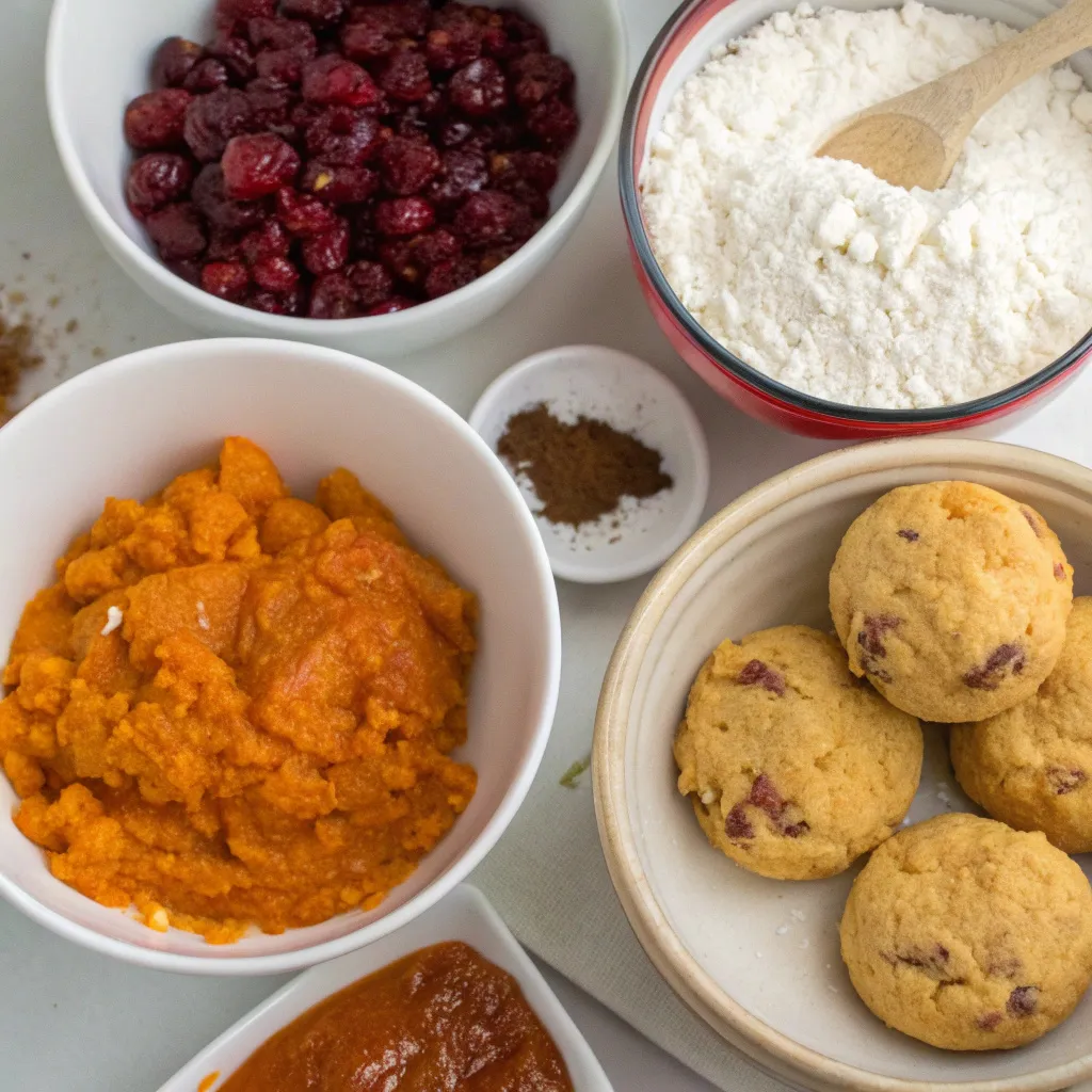 Amazing Pumpkin Cranberry Cottage Cheese Cookies