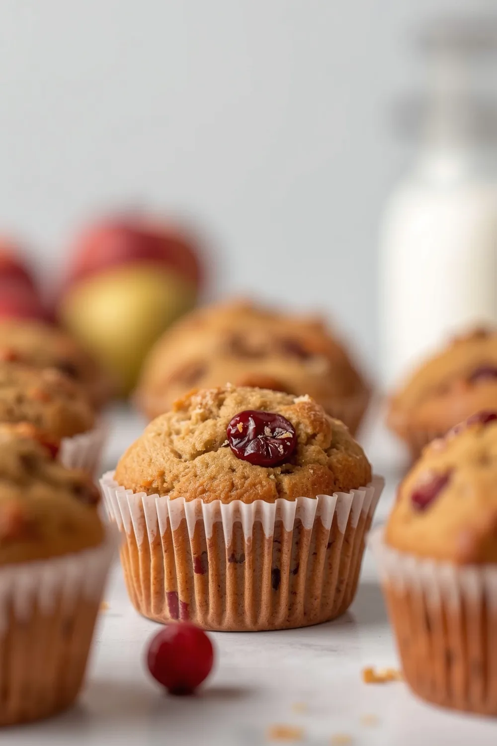 Comforting Gluten Free Apple Cranberry Muffins – Easy Recipe 3 Cozy Gluten Free Apple Cranberry Muffins for Winter Mornings
