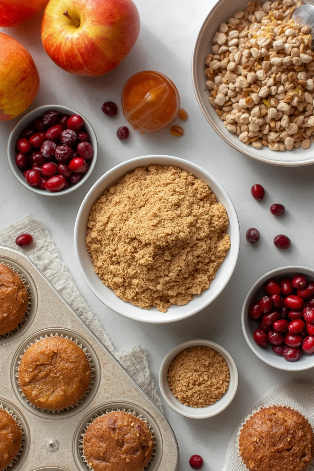 Comforting Gluten Free Apple Cranberry Muffins – Easy Recipe 1 Cozy Gluten Free Apple Cranberry Muffins for Winter Mornings