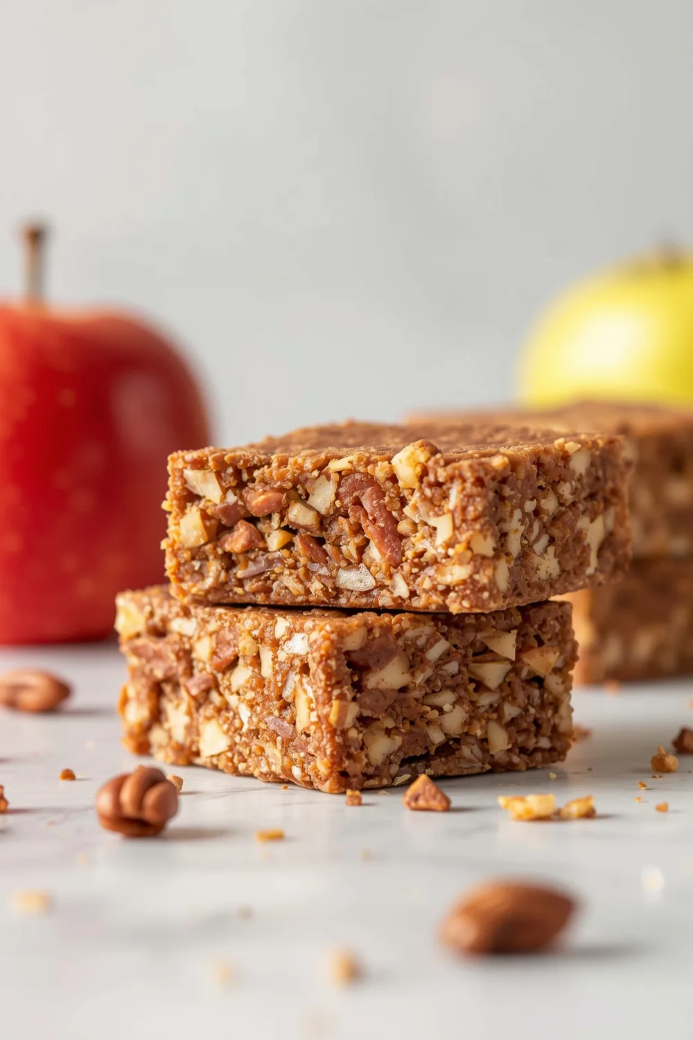 Nutritious Apple Pecan Protein Energy Bars