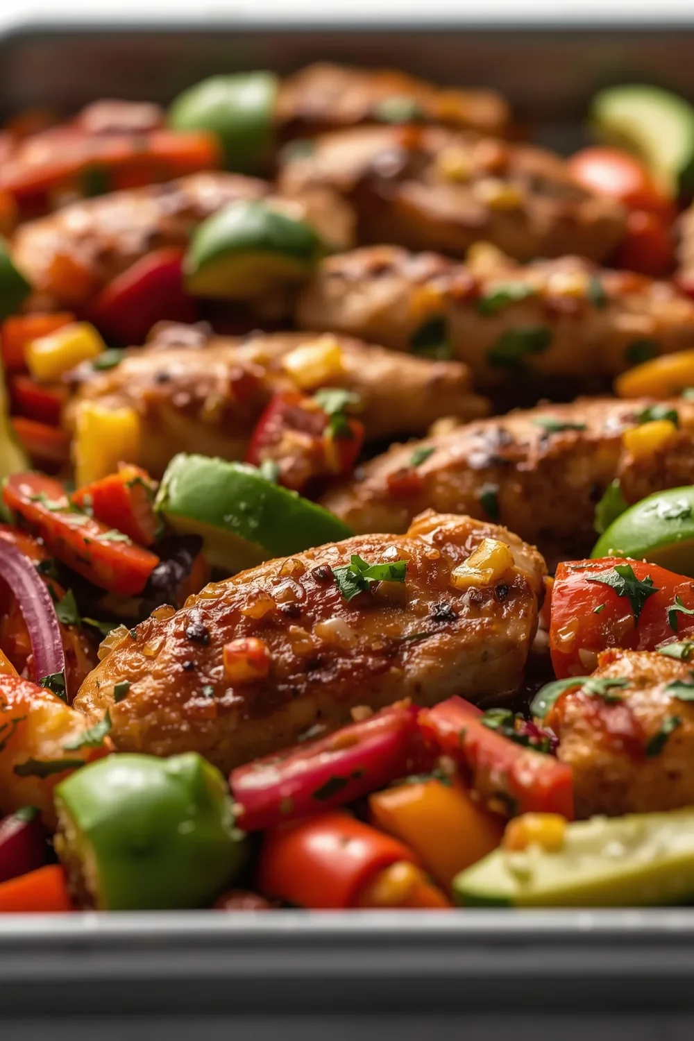 Delicious Quick and Easy Sheet Pan Chicken Fajitas Recipe 3 Quick and Easy Sheet Pan Chicken Fajitas