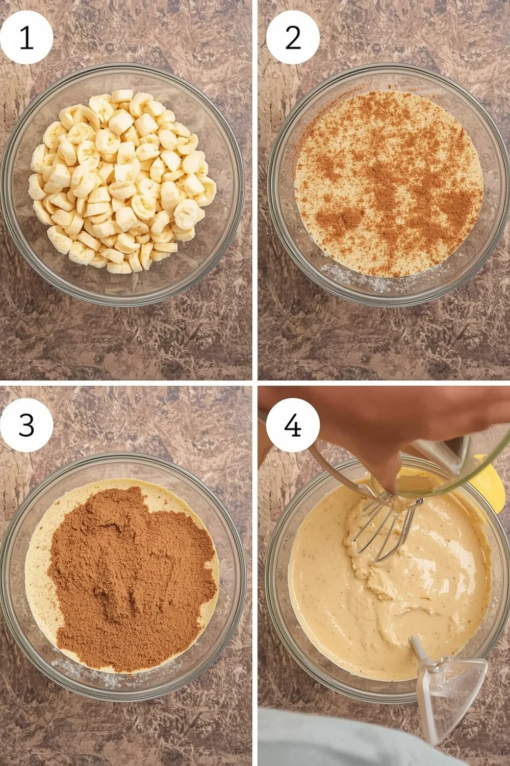 Cinnamon Banana Protein Treats