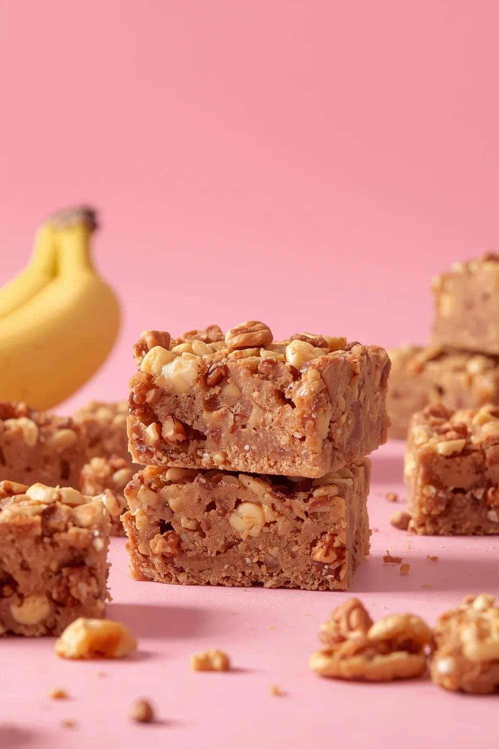 Delicious Nutritious Banana Walnut Protein Squares Recipe 3 Nutritious Banana Walnut Protein Squares for Guilt-Free Snacking