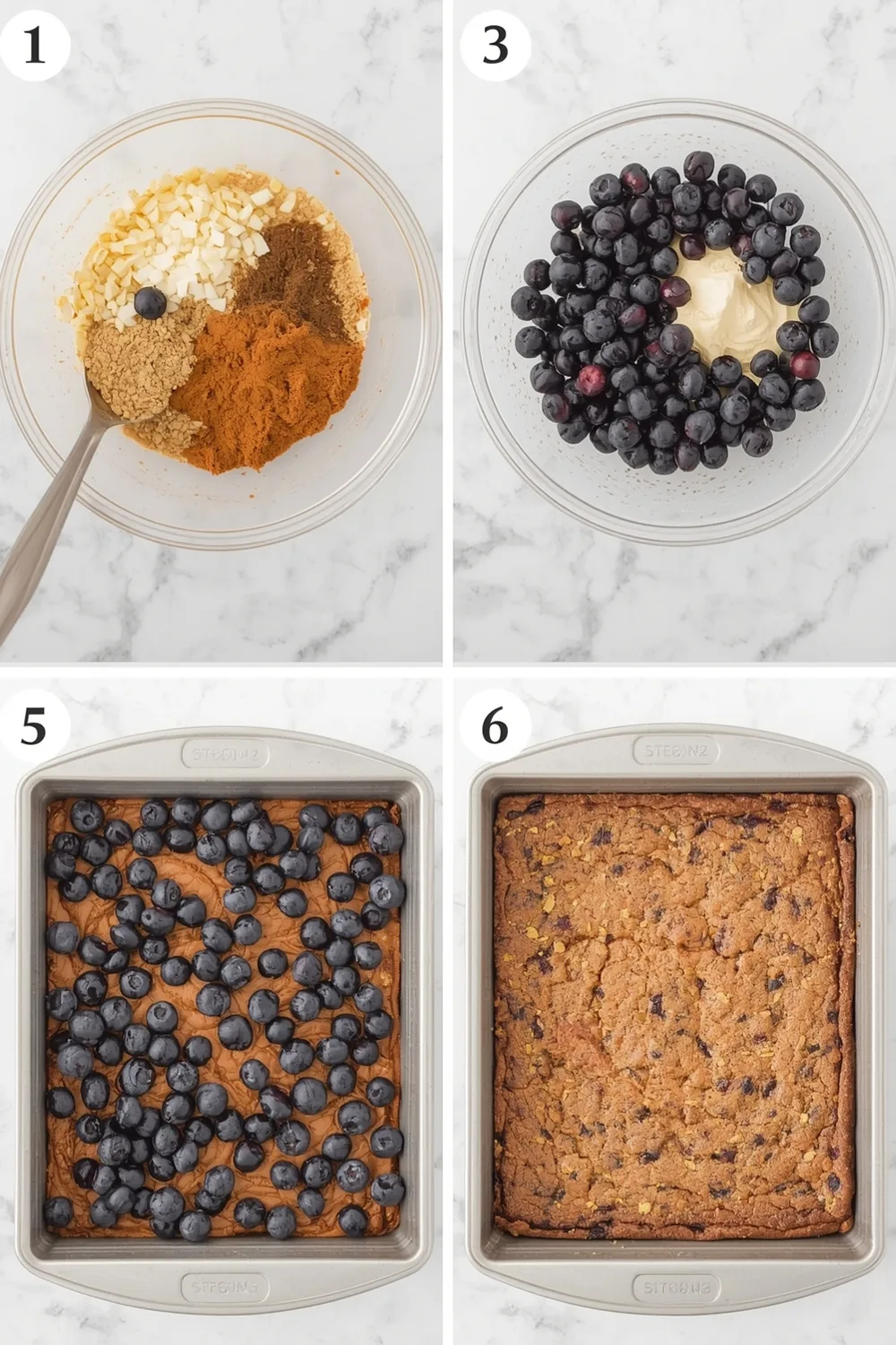 Delicious Gluten Free Blueberry Cinnamon Breakfast Bars Recipe 2 Delicious Gluten Free Blueberry Cinnamon Breakfast Bars