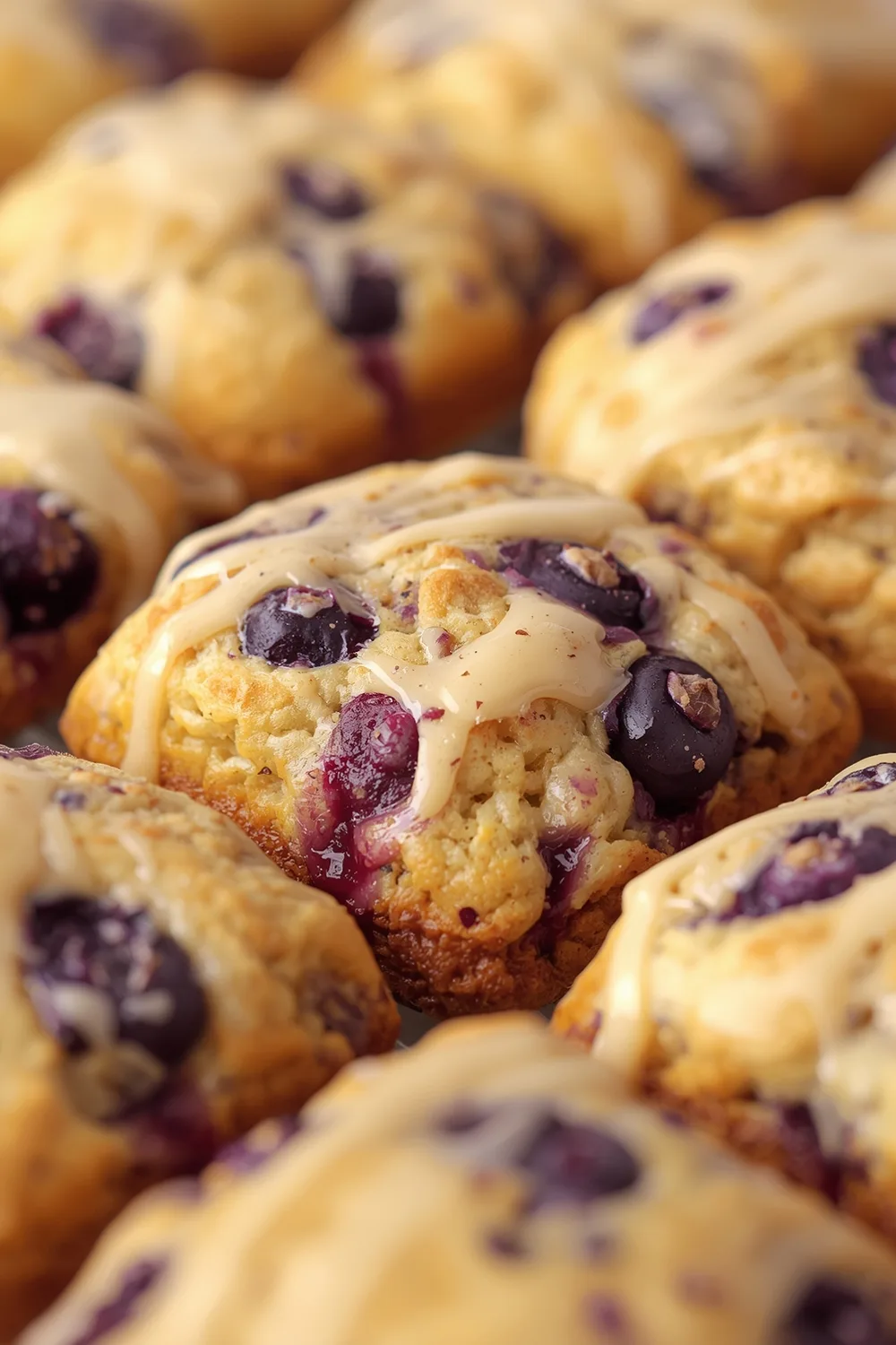 Colorful Blueberry Lemon Protein Scones for a Fresh Start