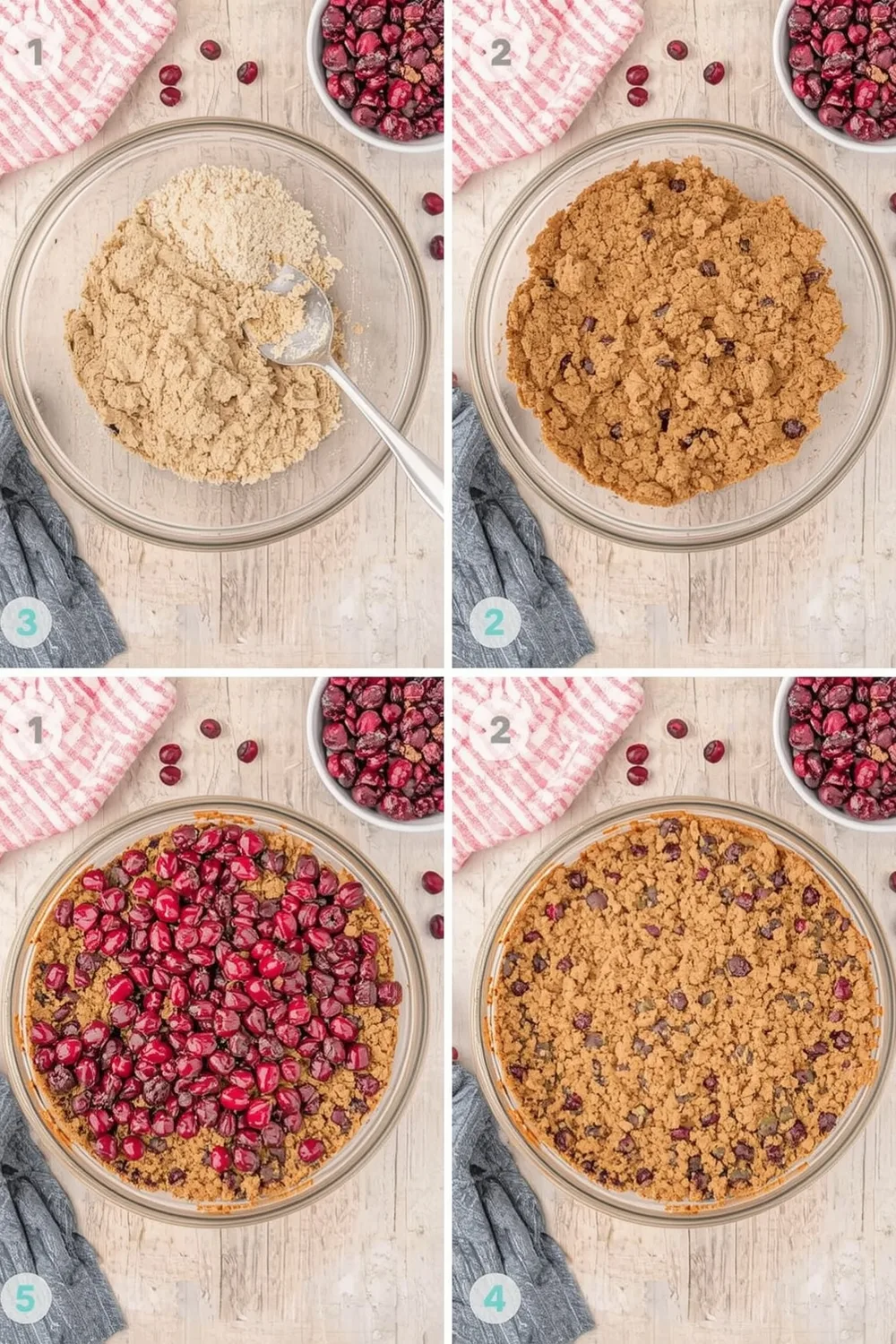 Decadent Brown Butter Cranberry Crumble Bars Gluten Free
