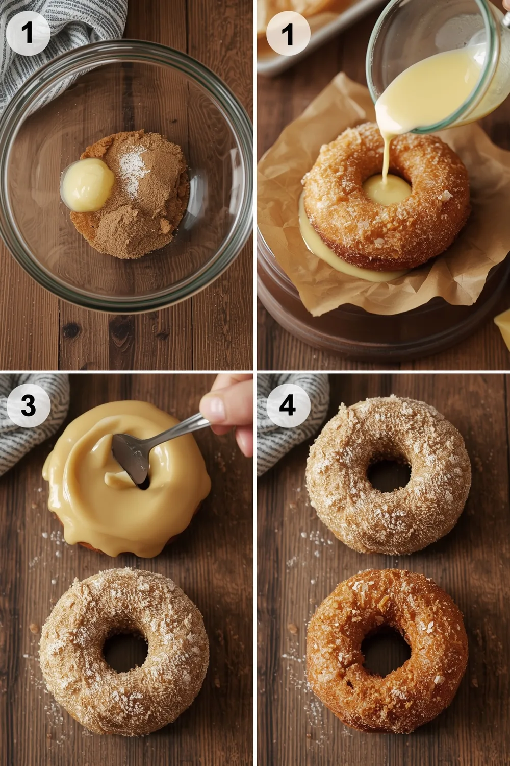 Delicious Maple Brown Sugar Donuts for a Cozy Winter Breakfast