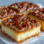 Butter Pecan Praline Poke Cake