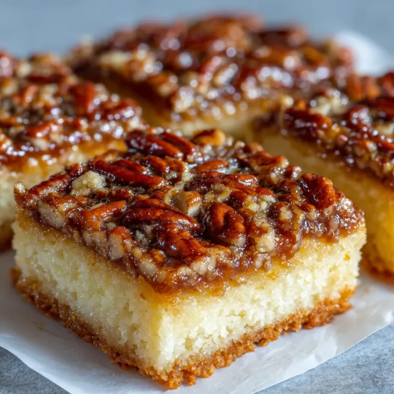 Butter Pecan Praline Poke Cake
