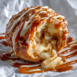 Caramel Apple Pie Bombs