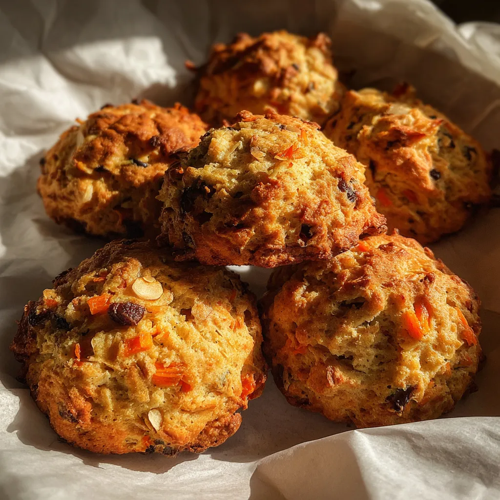 Carrot Cake Cottage Cheese Breakfast Cookies